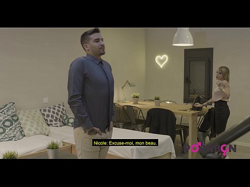 ❤️ PORNBCN 4K One mature woman with big tits is to be anal fucked young gigolo with big dick blowjob amortism hard fuck hand job dog style pussy lick orgasm French subtitles ❤❌
